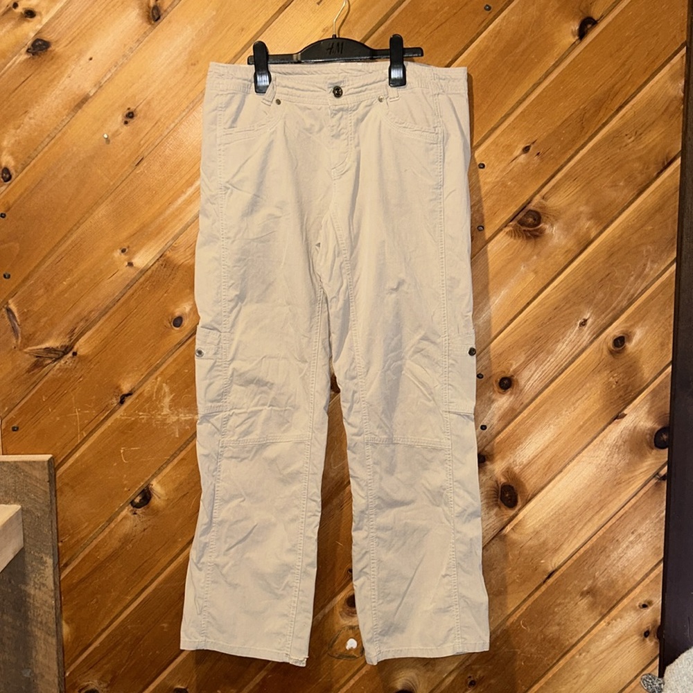 Kuhl free range athletic tan cargo pants